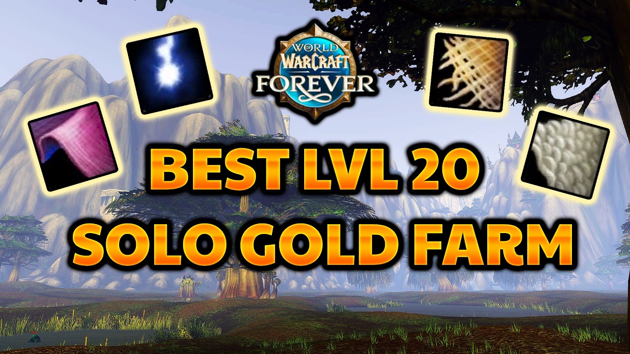Is This The Best Level 20 Gold Farm In WoW Forever?