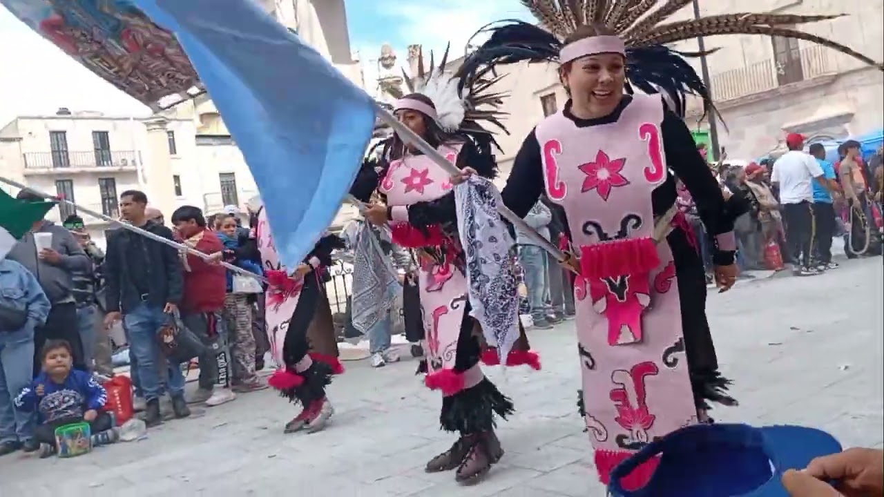 Danzada a la virgen de san Juan de los Lagos. Danza Olmeca 
