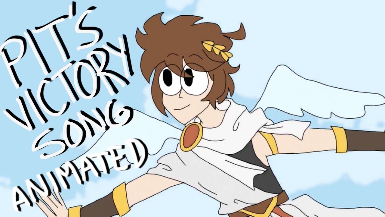 Pit's victory song animated (Kid Icarus Uprising)