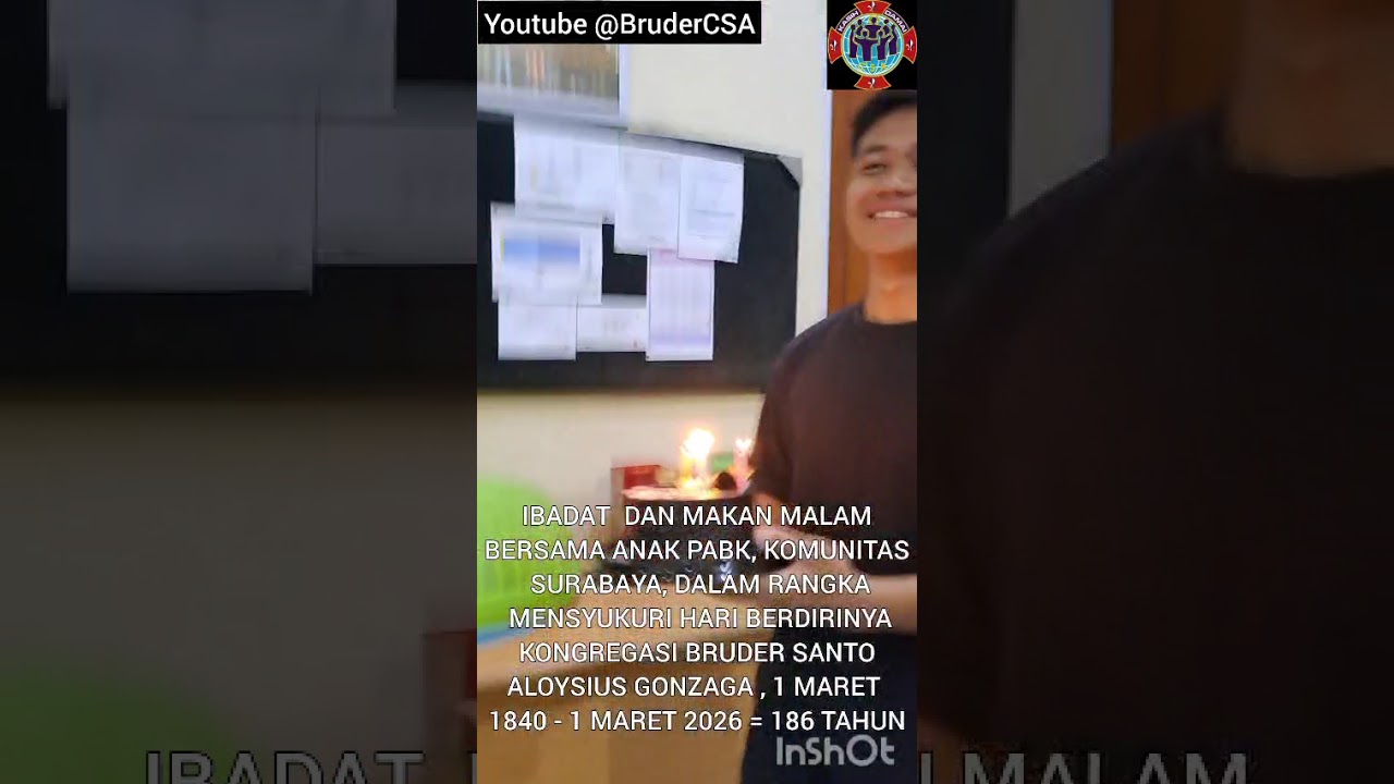 Ibadat Meriah Dan Syukuran HUT CSA  Ke- 186 Tahun ala Komunitas Panti Asuhan Benih Kasih, Kenjeran 🥰