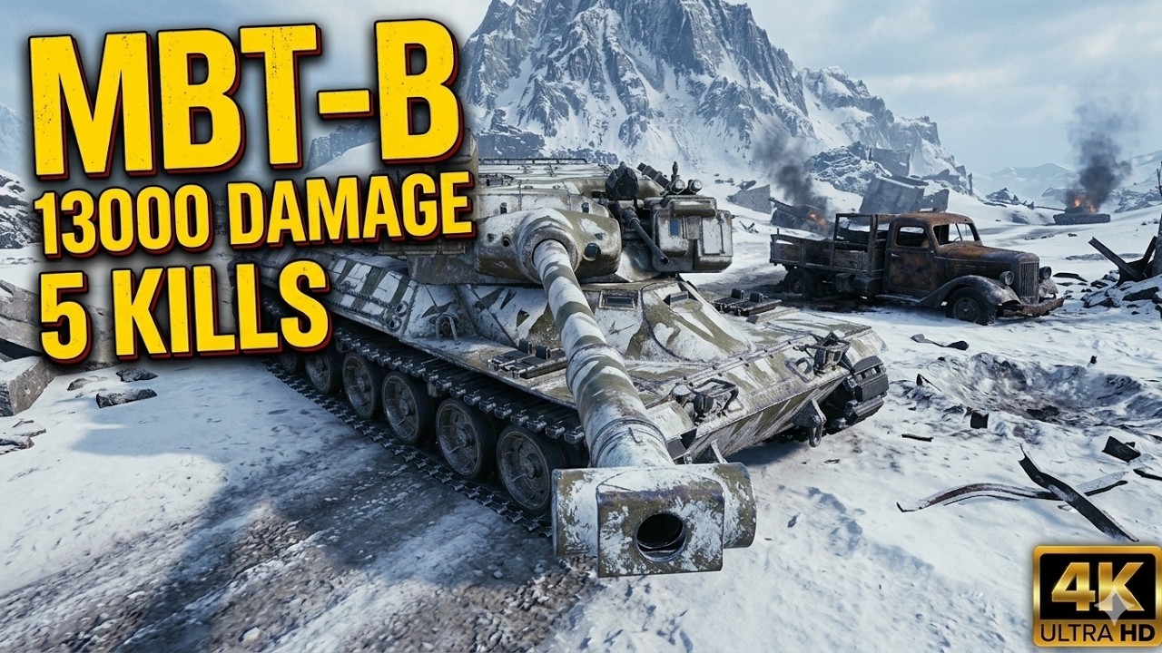 MBT-B WoTRU::13000 Damage, 5 Kills