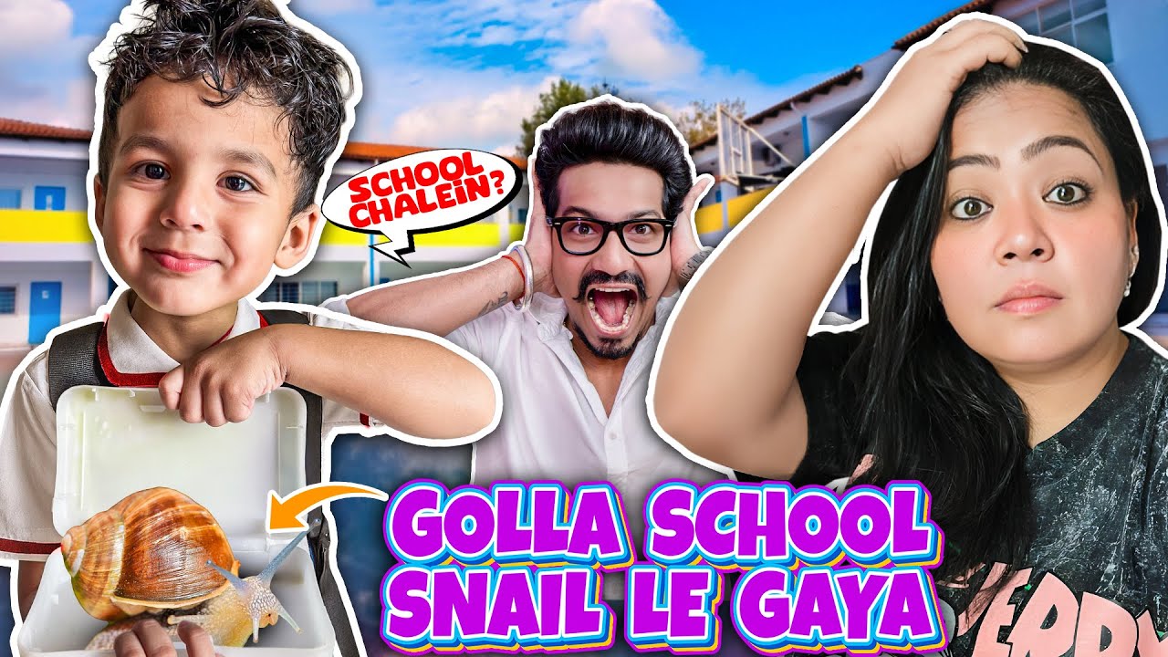 Golla Snail Ko School Le Gaya | Bharti Singh | Harssh Limbachiyaa | Golla