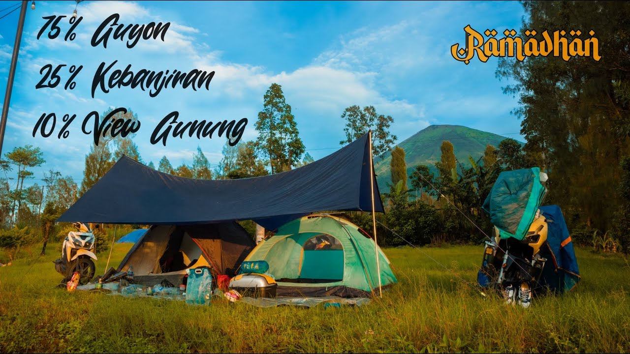 Camping FULL GUYON dan KISRUH, HUJAN sampe KEBANJIRAN I JowoVlog I Embung Kledung I Part 2 End