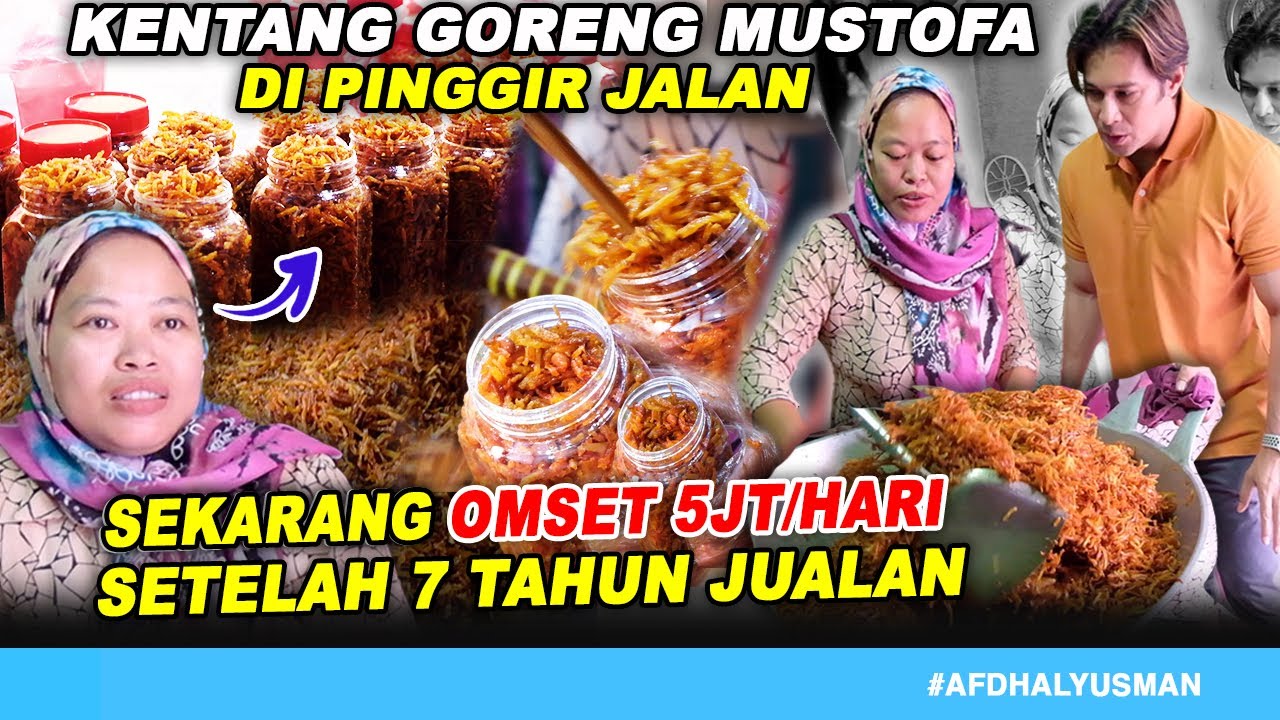 AFDHAL NYOBAIN KENTANG MUSTOFA, USAHA BU YULI BERAWAL NASI UDUK KINI OMSET 5JT/HARI
