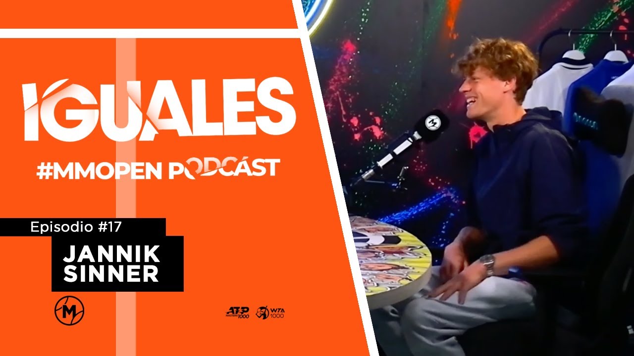 La mentalidad de la F1 aplicada al tenis. Jannik Sinner, en IGUALES (episodio 17)