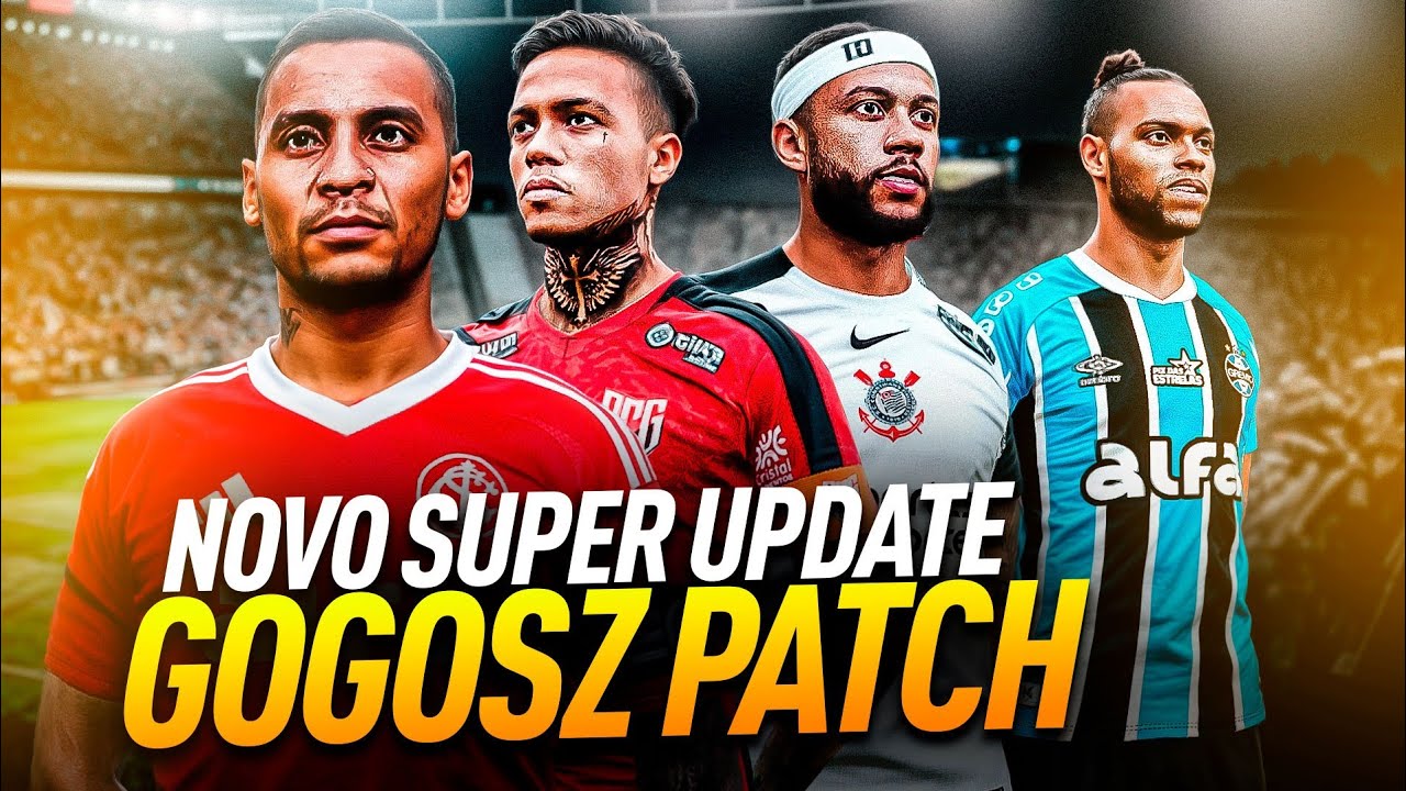 🚨SAIU a NOVA ATUALIZAÇÃO GOGOSZ PATCH WORLD & CONMEBOL PES 2021 PC e OS NOVOS OPTION FILES PS4 e PS5