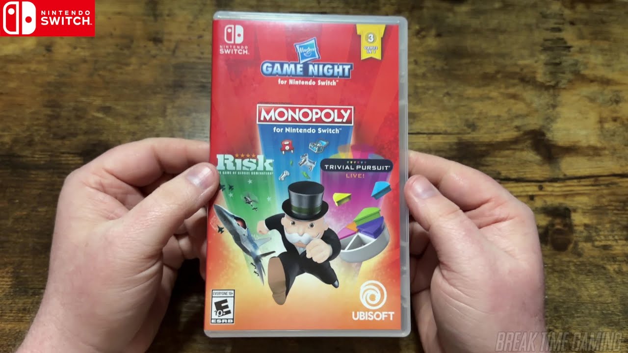 Hasbro Game Night Nintendo Switch Unboxing