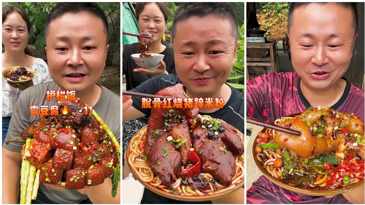 Yummy food# 102Eat PORK BELLY, Chicken 🍗🍗, Noodles🍜🍜,EATING SHOW |..
