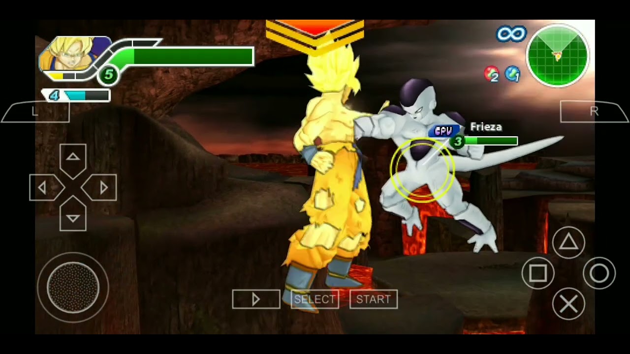 (Dragon Ball Z Tenkaichi Tag Team) (Goku Vs Frieza Final Boss)