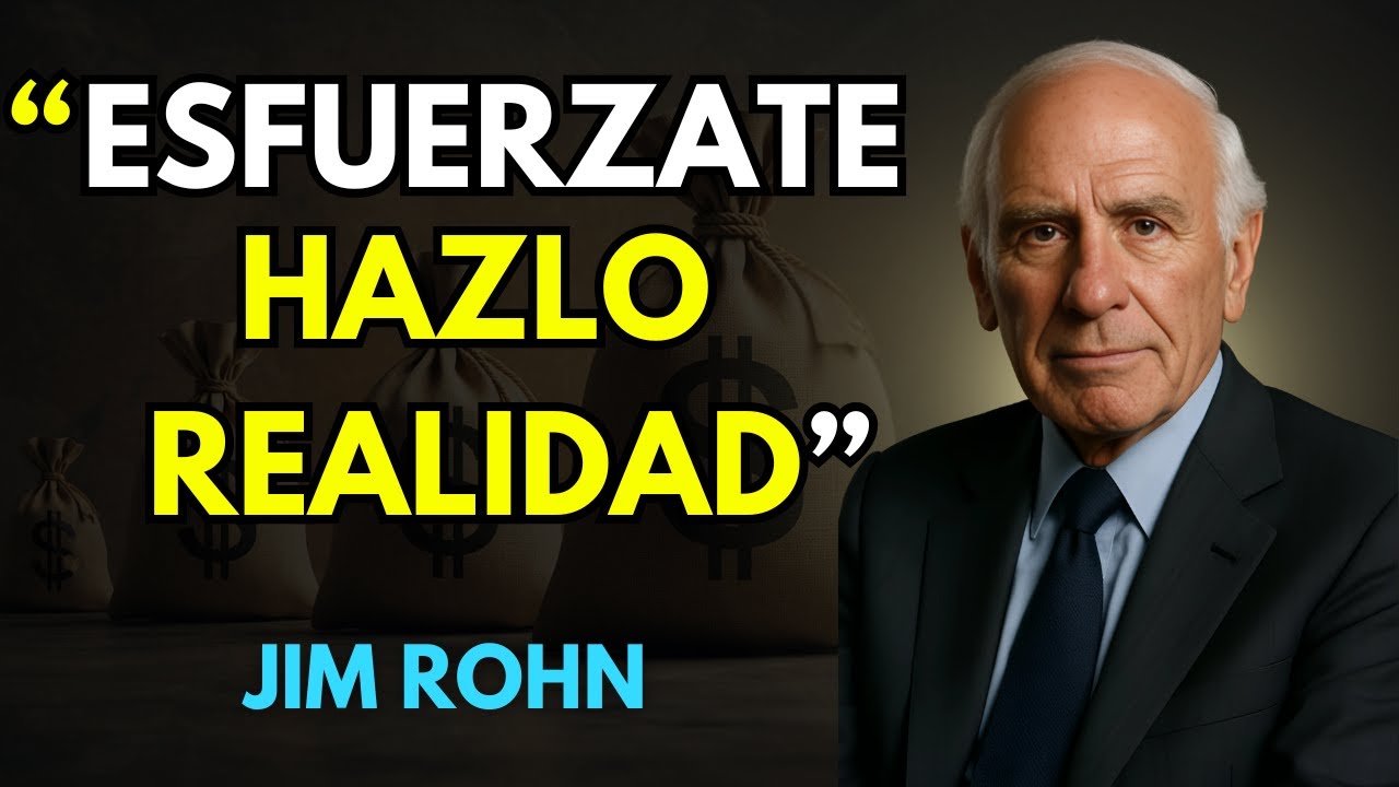ESFUERZATE Y HAZLO REALIDAD ✅ JIM ROHN MOTIVACI&Oacute;N 💥
