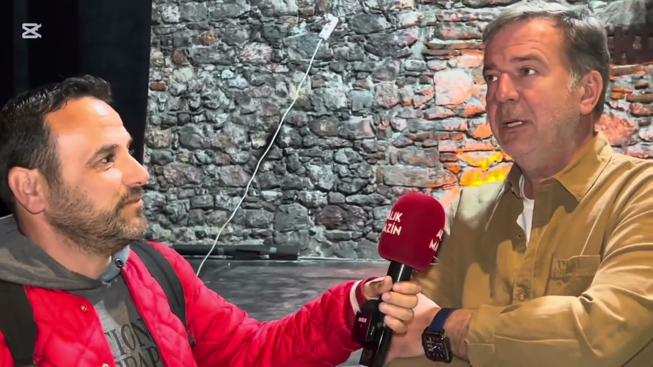 Devlet tiyatrosu sanat&ccedil;ısı ve rejis&ouml;r &uuml;&ccedil; kız kardeş dizisinin başrol oyuncusu tayfun eraslan ile 