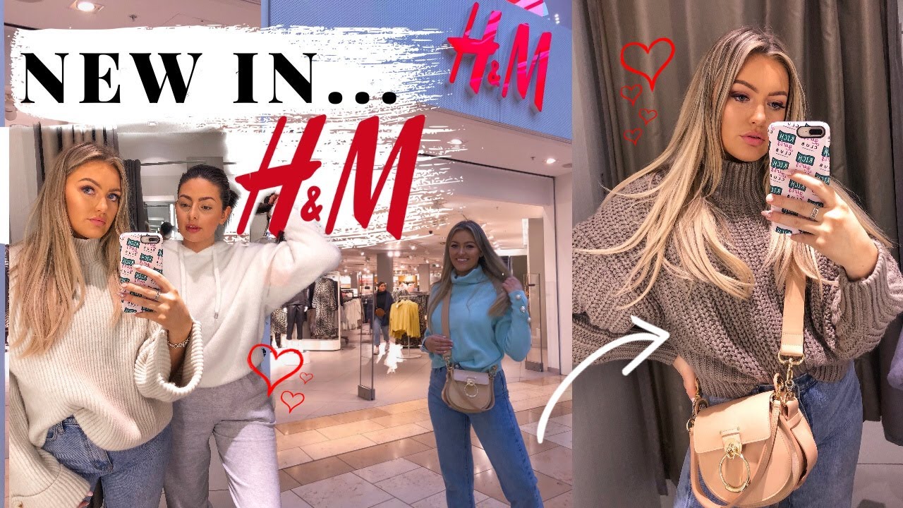 NEW IN H&M | WINTER 2020 COME SHOPPING WITH ME!!!!