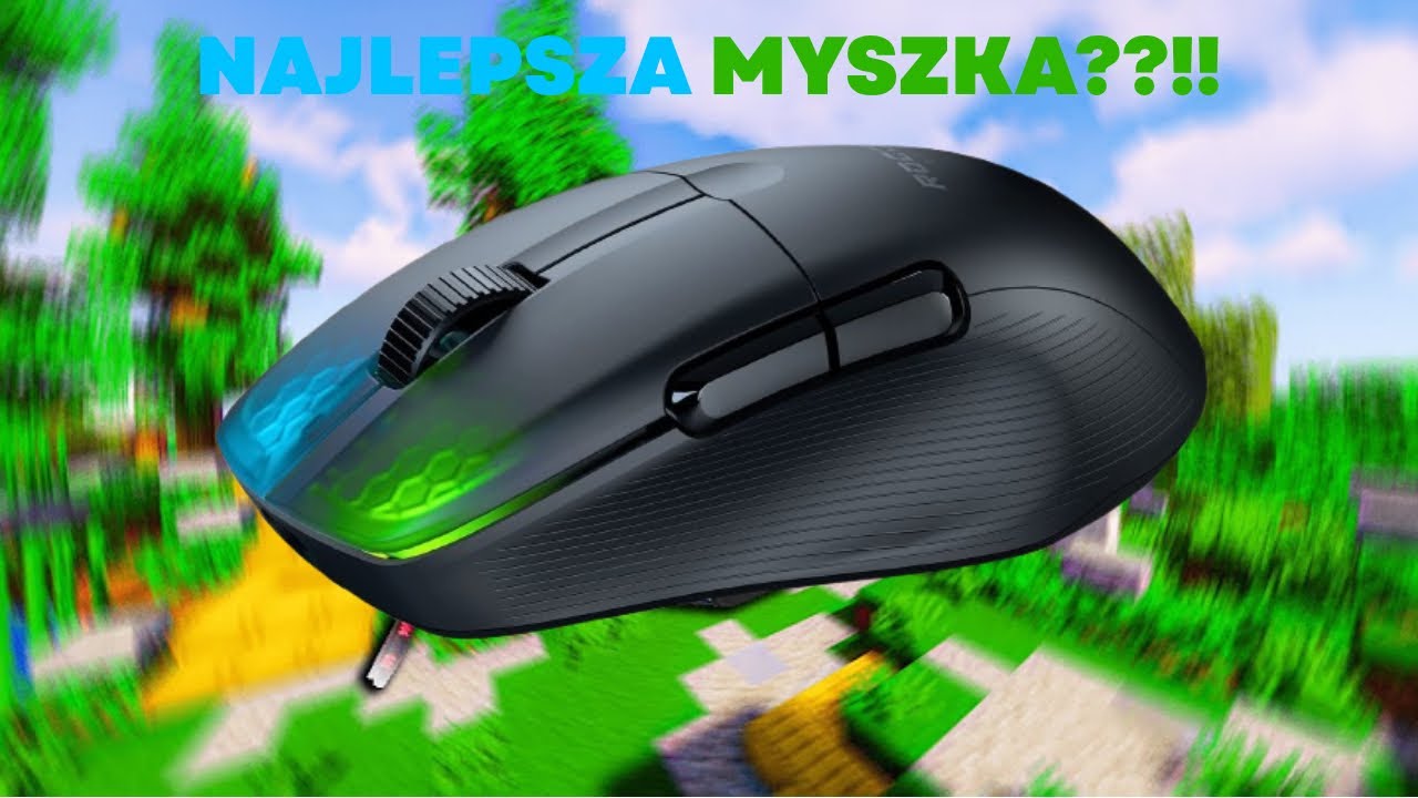 Dlaczego roccat kone pro to najlepsza myszka do minecrafta!