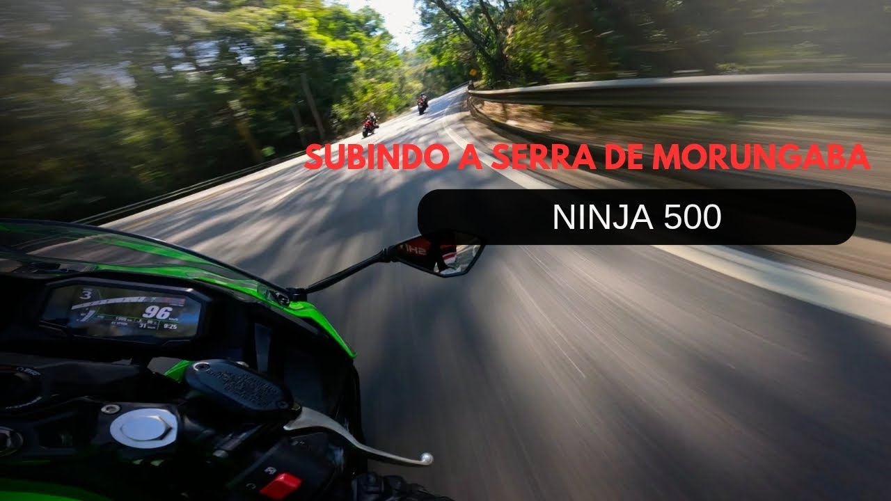 TENTANDO ACOMPANHAR A 600 E 1000 DE NINJA 500! #ninja500 #4k #gopro 