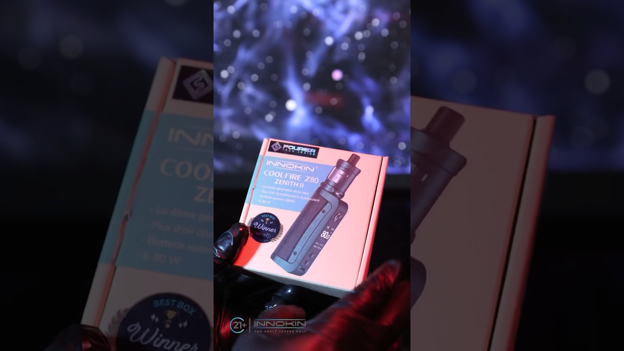 Innokin Coolfire Z80 unboxing #asmrsounds #style