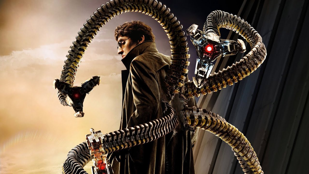 Doc Ock Mechanical Arms and Fighting skills Compilation (2004-2021)