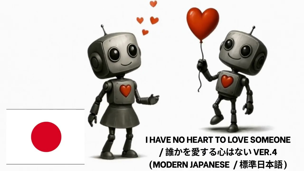 I Have No Heart To Love Someone   誰かを愛する心はない VER 4 Modern Japanese    標準日本語