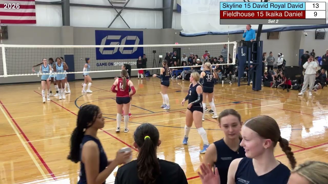 January Classic - Fieldhouse 15 Ikaika Daniel vs. Skyline 15 Royal David, Set 2/2