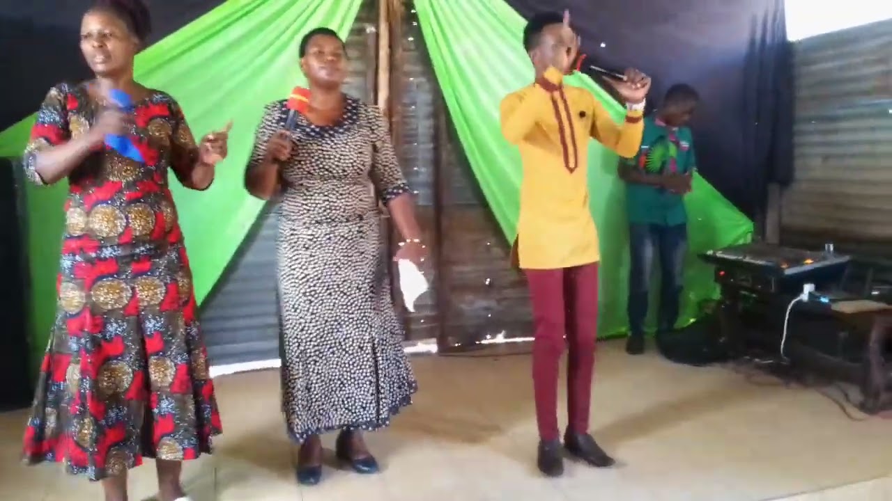 Caroly Onyango at Gospel of Jesus Christ and Holly spirit Church Koyango market Manyatta.