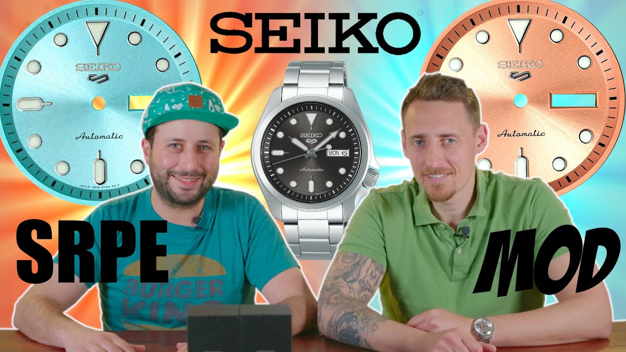 SEIKO MOD SRPE - Avec des cadrans Uncle strap!