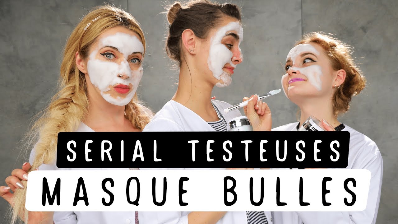 LE MASQUE QUI MOUSSE ! | Marion Seclin, Lilith Moon et Estelle Fitz
