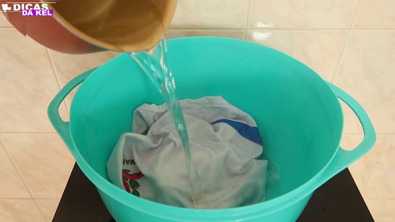 Como CLAREAR JALECOS E UNIFORME ESCOLAR com 2 ingredientes FIQUEI CHOCADA!