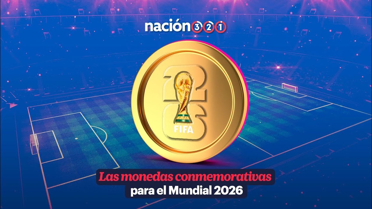 Las monedas conmemorativas para el Mundial 2026