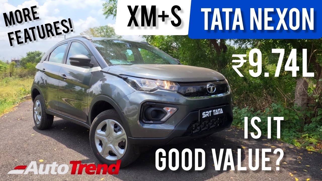Tata Nexon XM+(S) Variant Most Detailed Walkaround Review | TeamAutoTrend