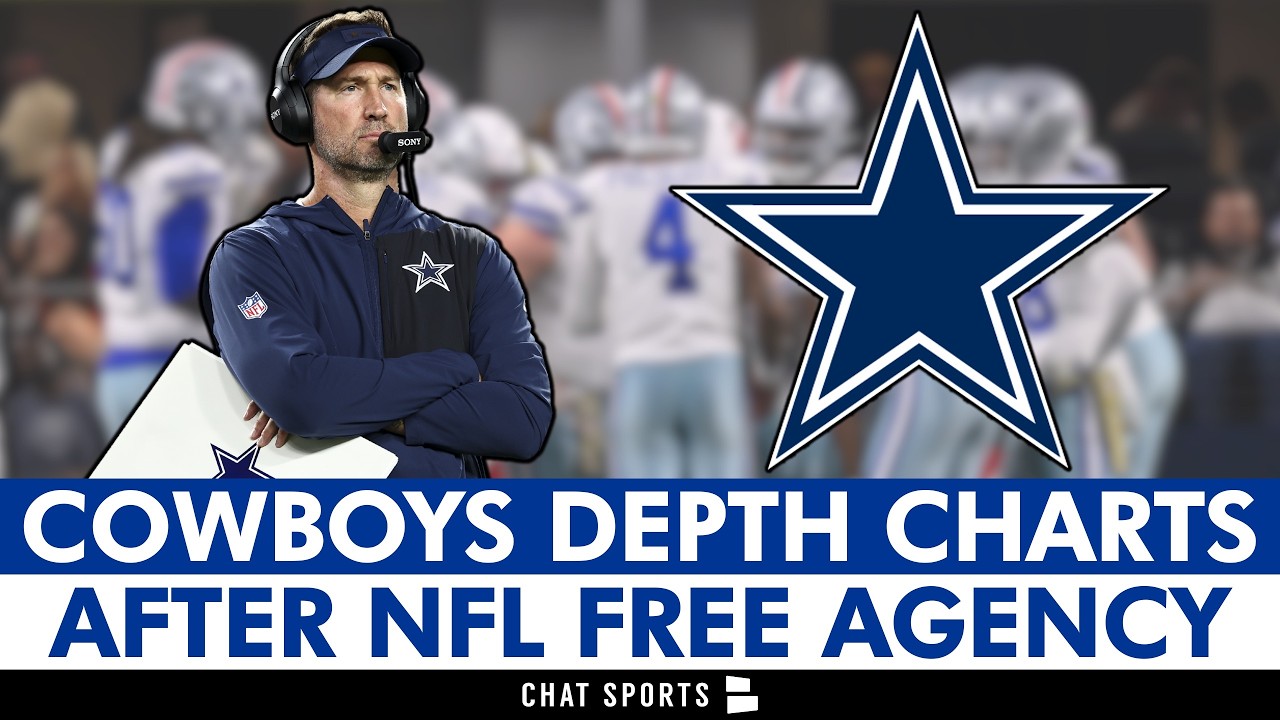 UPDATED Cowboys Depth Charts After 2026 NFL Free Agency
