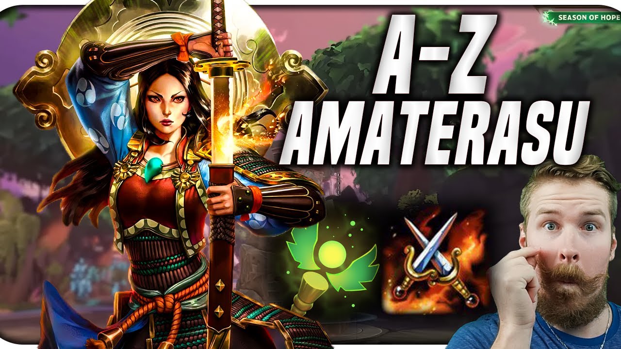 THIS BUILD IS CARRY TREAT  Ranked A-Z Amaterasu