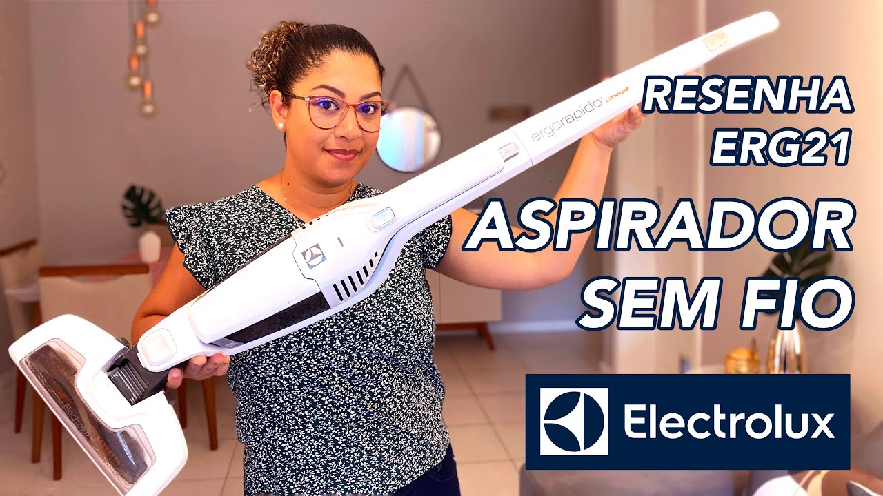 RESENHA ASPIRADOR SEM FIO ELECTROLUX ERG21 | A BATERIA VICIA?