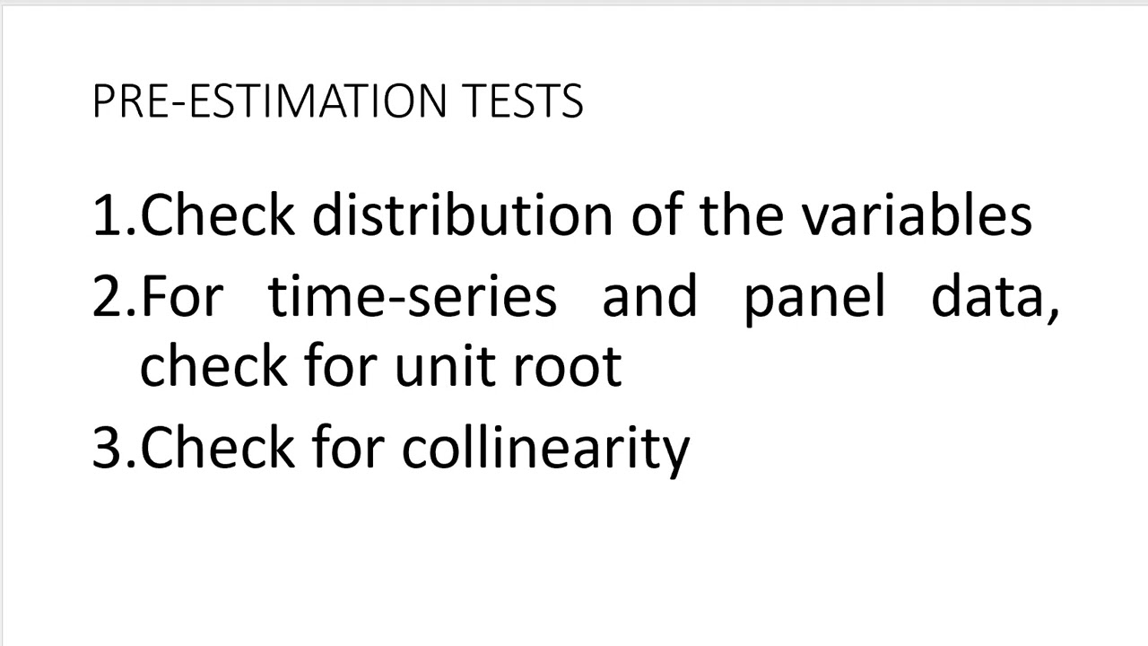 12 5  Ensuring unbiased and efficient estimator the procedure