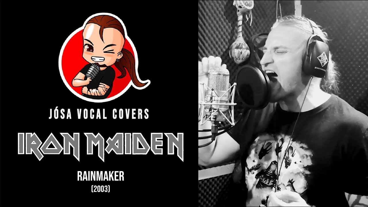 J&Oacute;SA VOCAL COVER 26 🎙️ Iron Maiden - Rainmaker