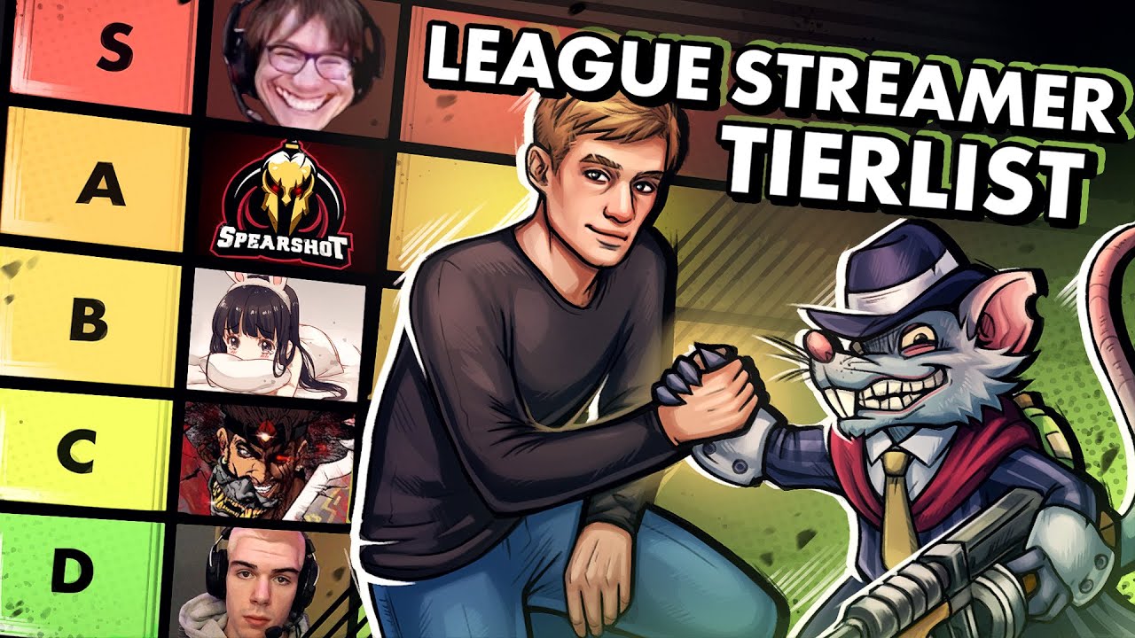 LEAGUE STREAMER TIER LIST BASED ON SKILL (SOLOQ AND PRO) SEASON 15