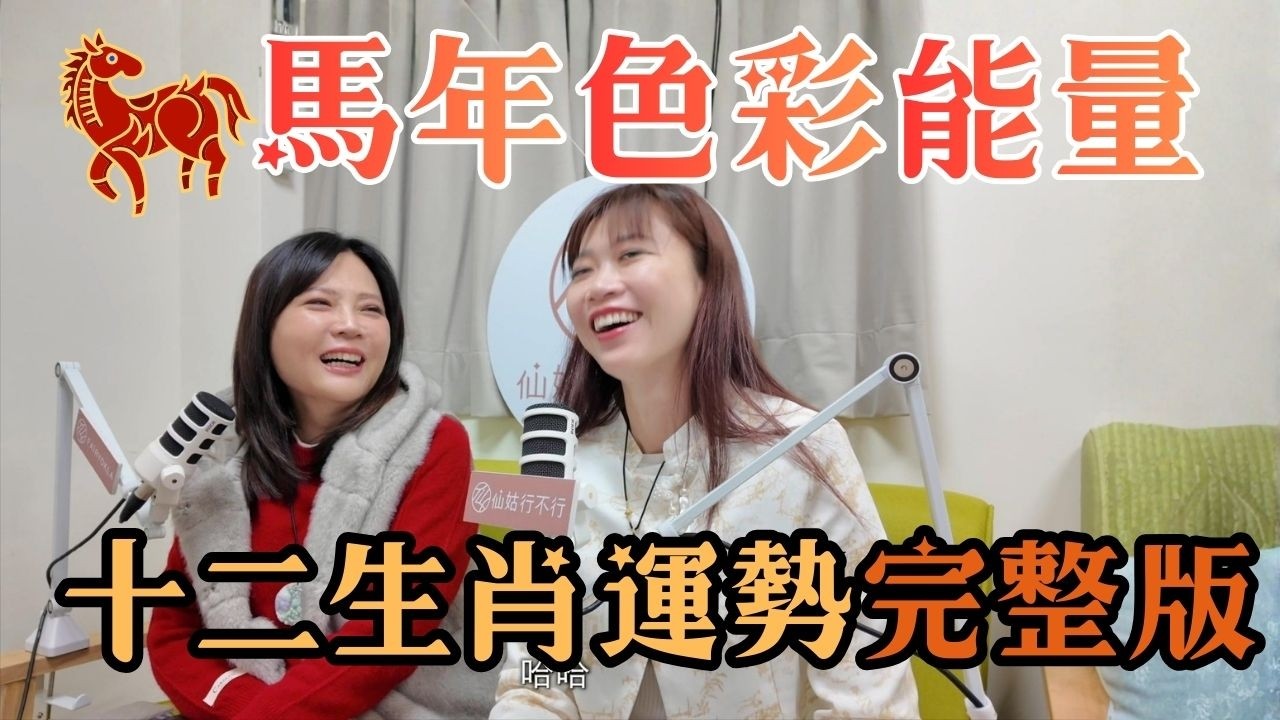 丙午馬年色彩能量_十二生肖運勢完整版 ✨