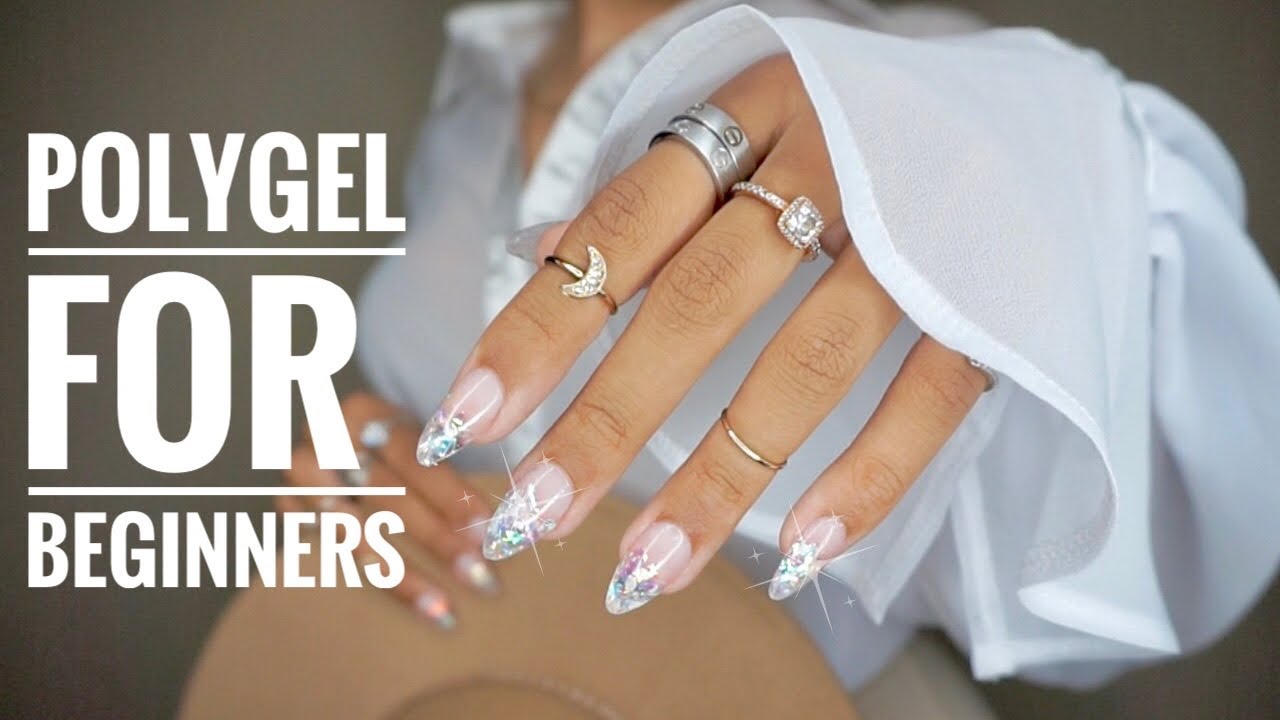 EASY POLYGEL NAILS | NAIL TUTORIALS FOR BEGINNERS #POLYGEL