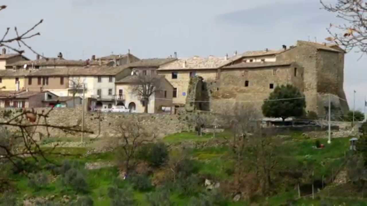 COLLEMANCIO Borgo gioiello dell'UMBRIA - village jewel of Umbria - HD