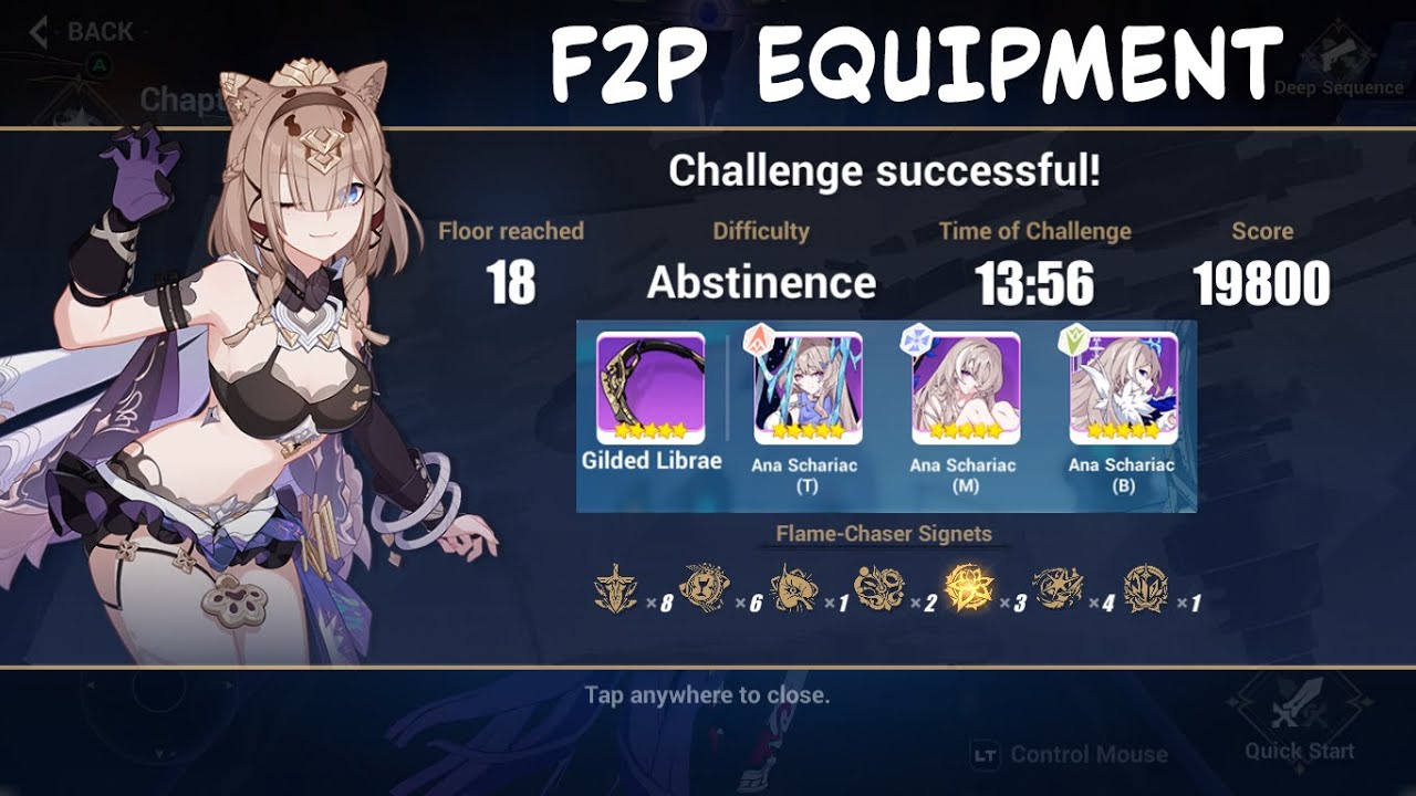 [Honkai Impact 3] Elysian Realm (v5.7) Abstinence 2.25x (D130) - Reverist Calico (S Rank/F2P Gear)