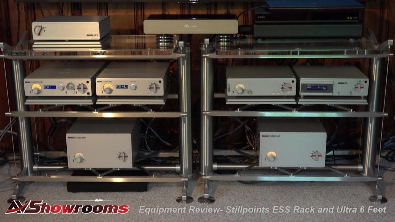 Stillpoints ESS Rack System and Ultra 6 Isolation Feet, overview,  installation and evaluation