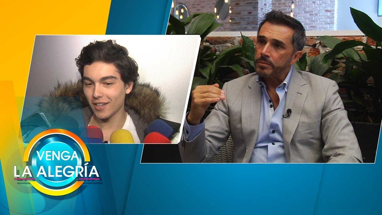 ¡DEFIENDE A SU PEQUEÑO! Sergio Mayer salió en defensa de su hijo como papá. | Venga La Alegría