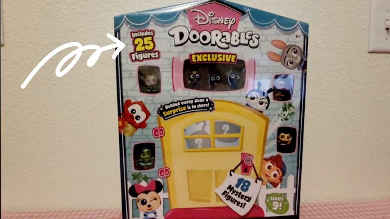 Disney Doorables Exclusive - Series 9 Mega Peek - 3 эксклюзивные фигурки Sam's Club pt1