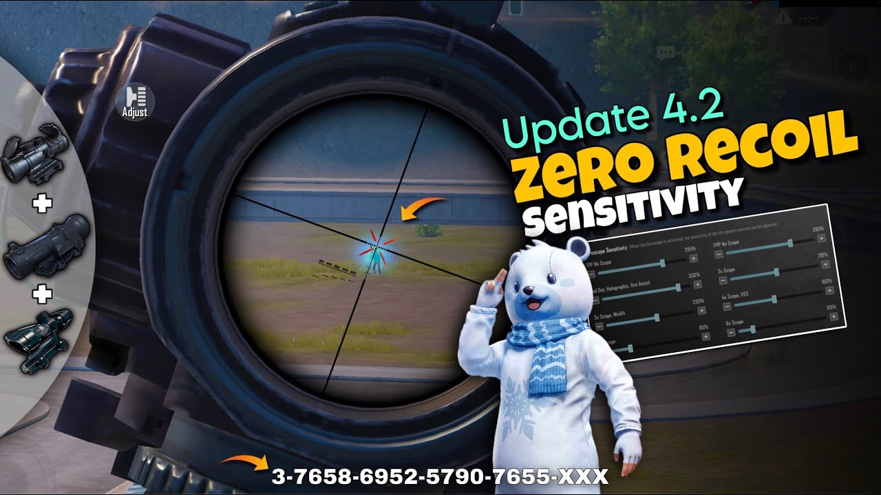 PUBG/BGMI 🔥Sensitivity Settings 2025 ✅ | BGMI Best Sensitivity Settings | Zero Recoil Sensitivity