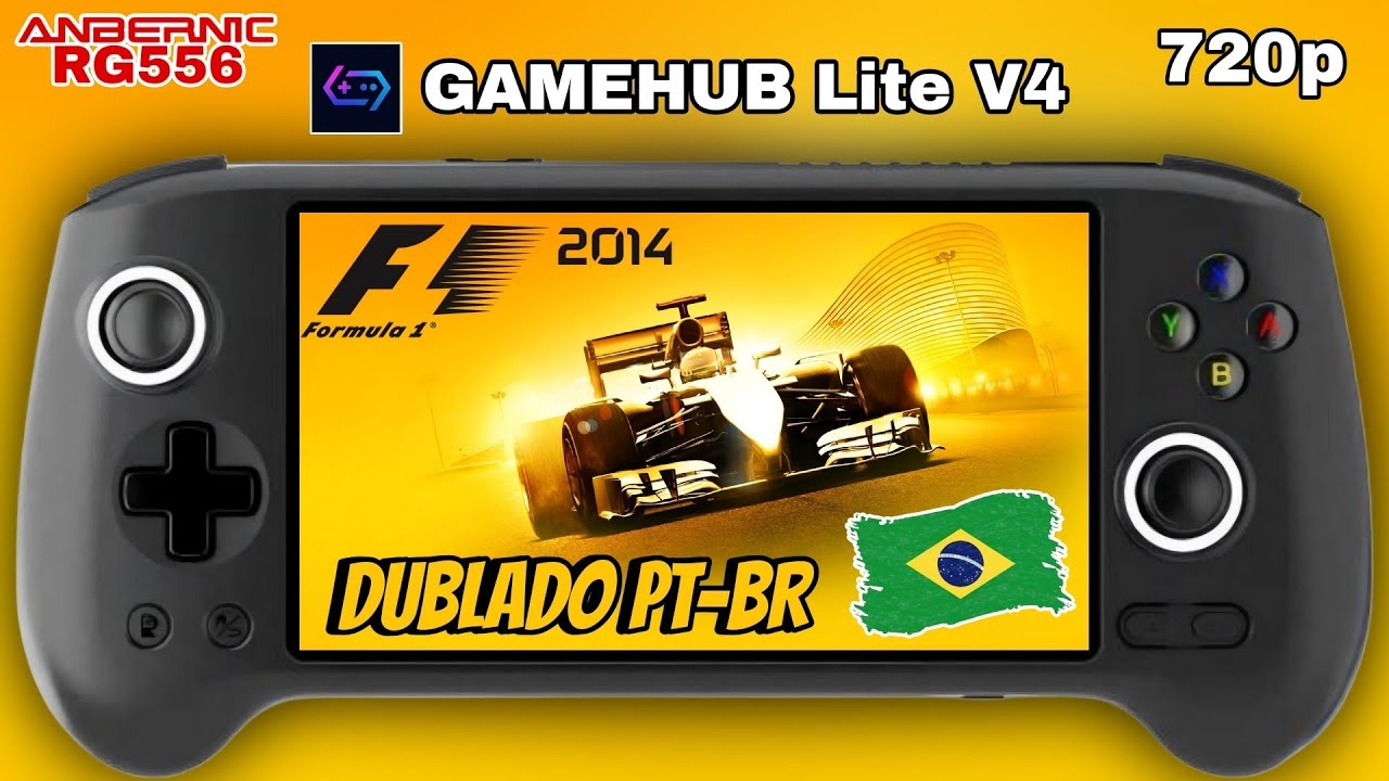 ANBERNIC RG556 - F1 2014 - GAMEHUB Lite V4 - 720p