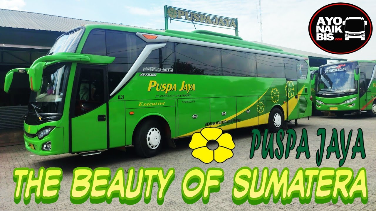 PUSPA JAYA Lampung | HUNTING BUS Di Kantor Pusat Puspa Jaya Bandar Lampung 
