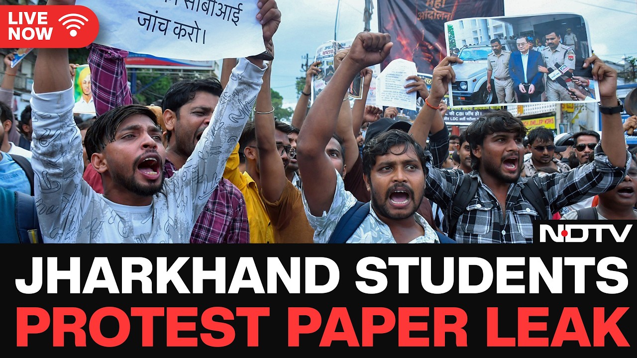 Jharkhand Student Protests LIVE | JPSC Paper Leak Protests LIVE | Students Protest In Ranchi LIVE