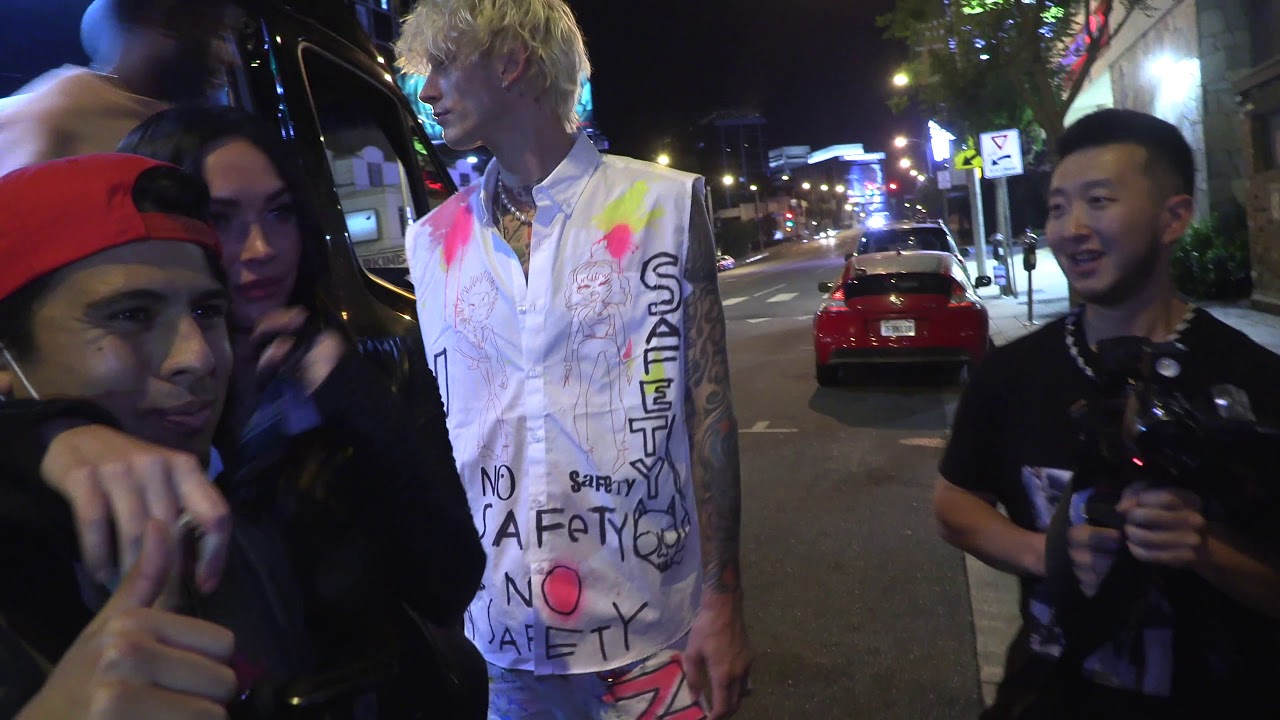 Megan Fox and Machine Gun Kelly 