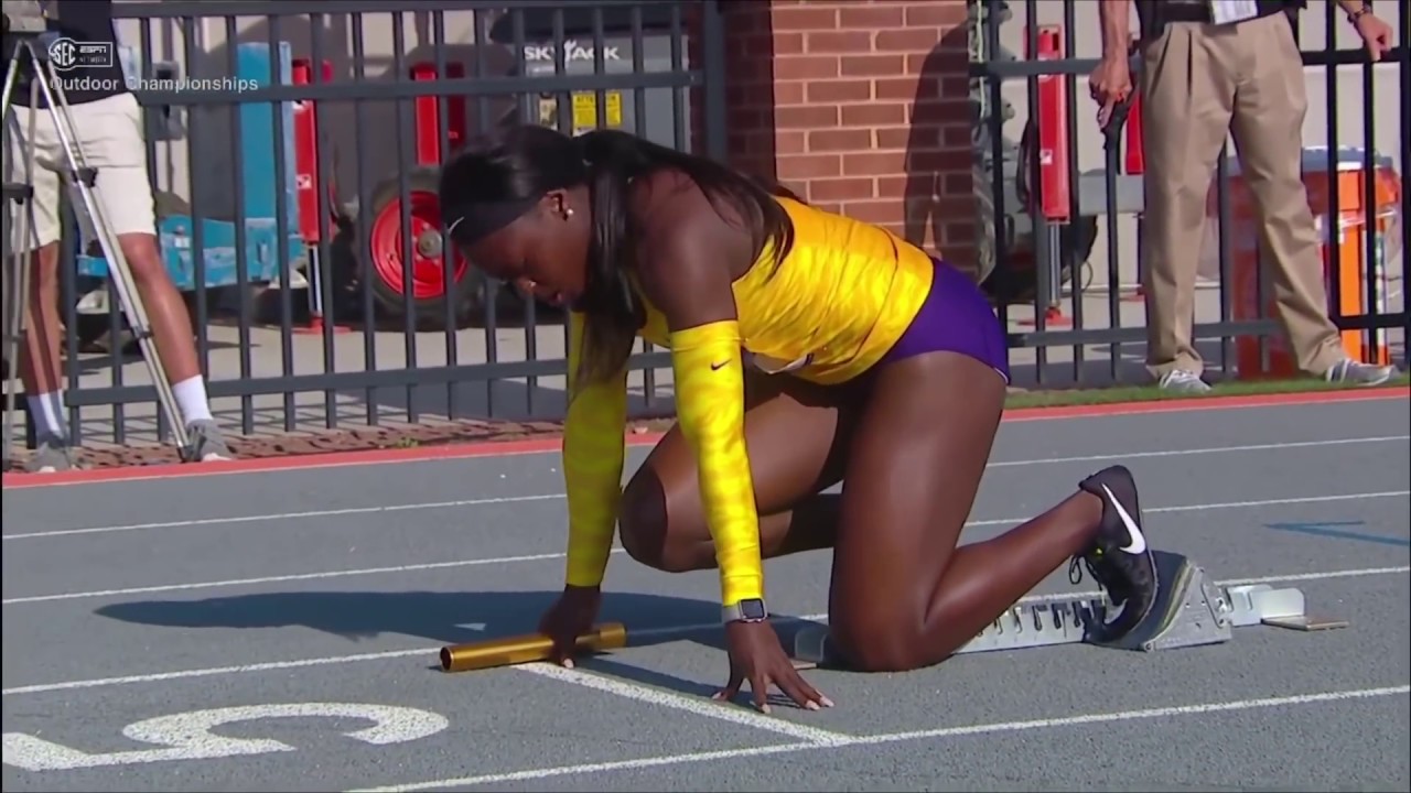 LSU Women’s 4x100 (NCAA Record) - 2018 SEC Outdoor Championship