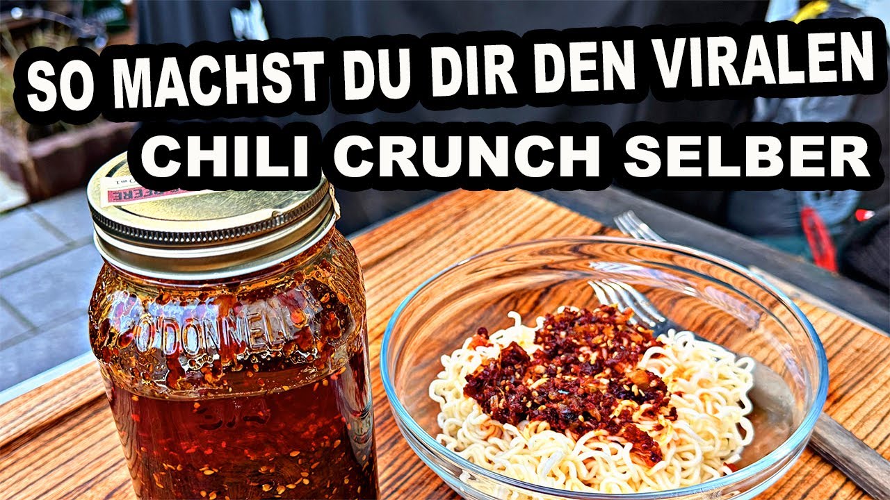 Crispy Chili Öl / Chili Crunch  selber machen - einfach genial, macht süchtig | The BBQ BEAR