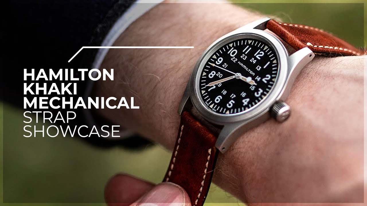 Лучший способ персонализировать ваши часы! — Механический ремешок Hamilton Khaki от WatchGecko