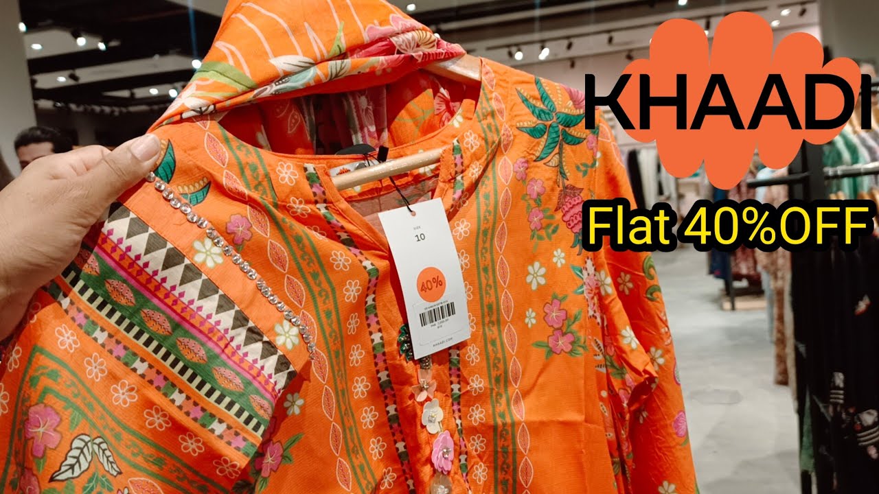 Khaadi Summer Sale Flat 40% Off || Khaadi♥️ Lawn Sale 2025 ♥️